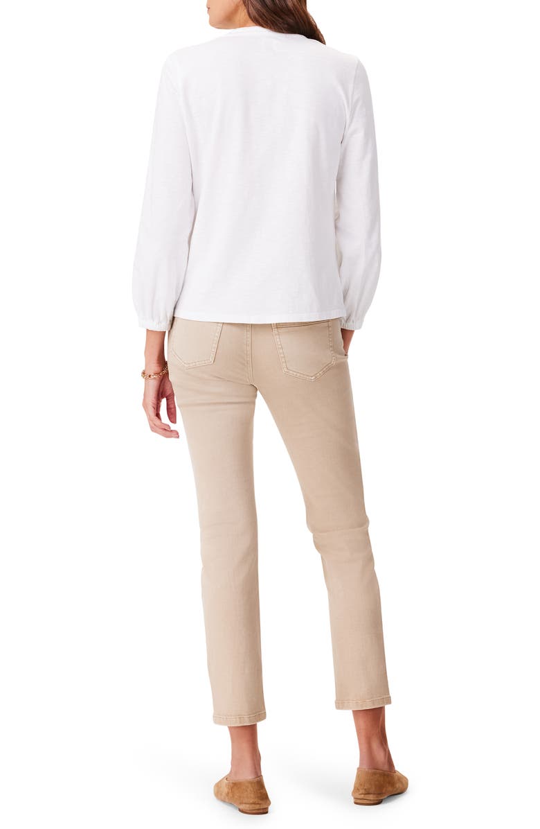 NIC+ZOE Climbing Vines Embroidered Top, Alternate, color,