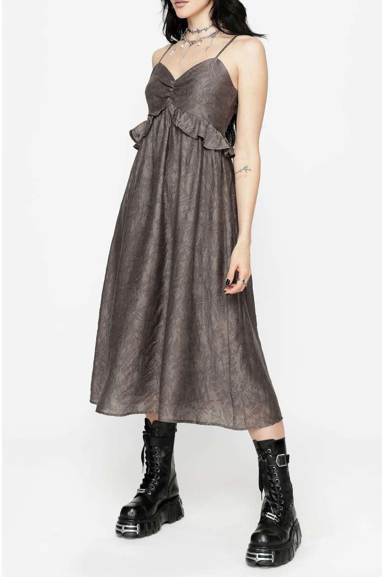 Ailsa Frill Cami Midi Dress, Alternate, color, Grey