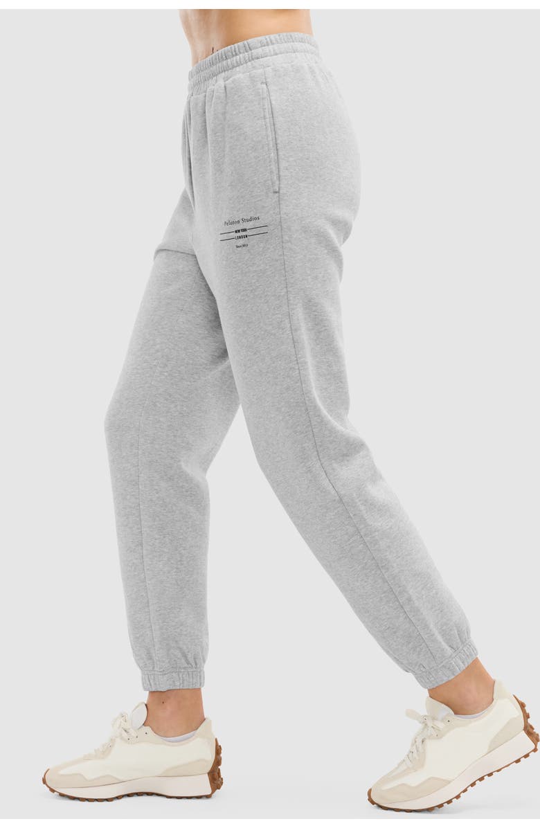 Peloton Soft Fleece Sweatpant, Alternate, color, Heather Grey