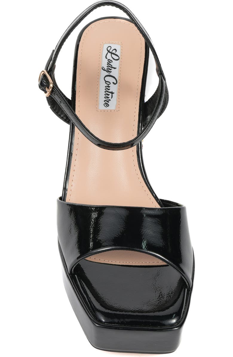 LADY COUTURE Pretty Sandal, Alternate, color, Black