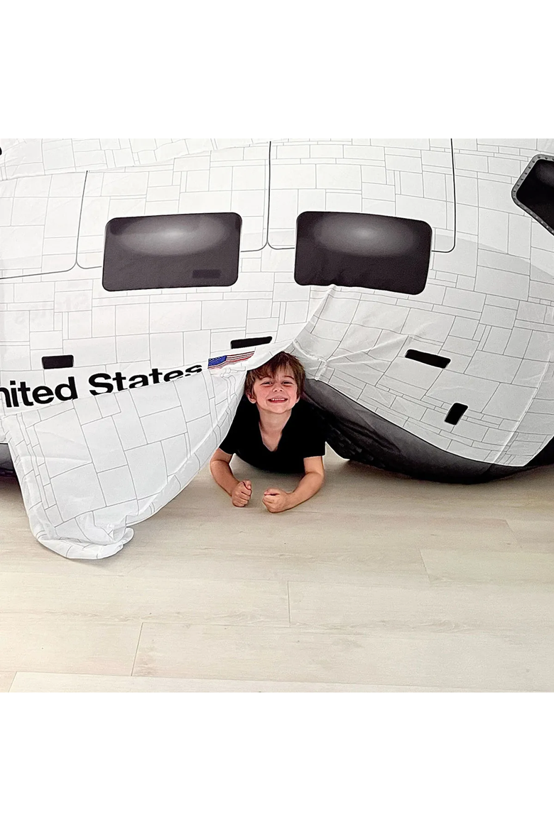 Space Shuttle Air Fort by AirFort, Alternate, color, White / Black