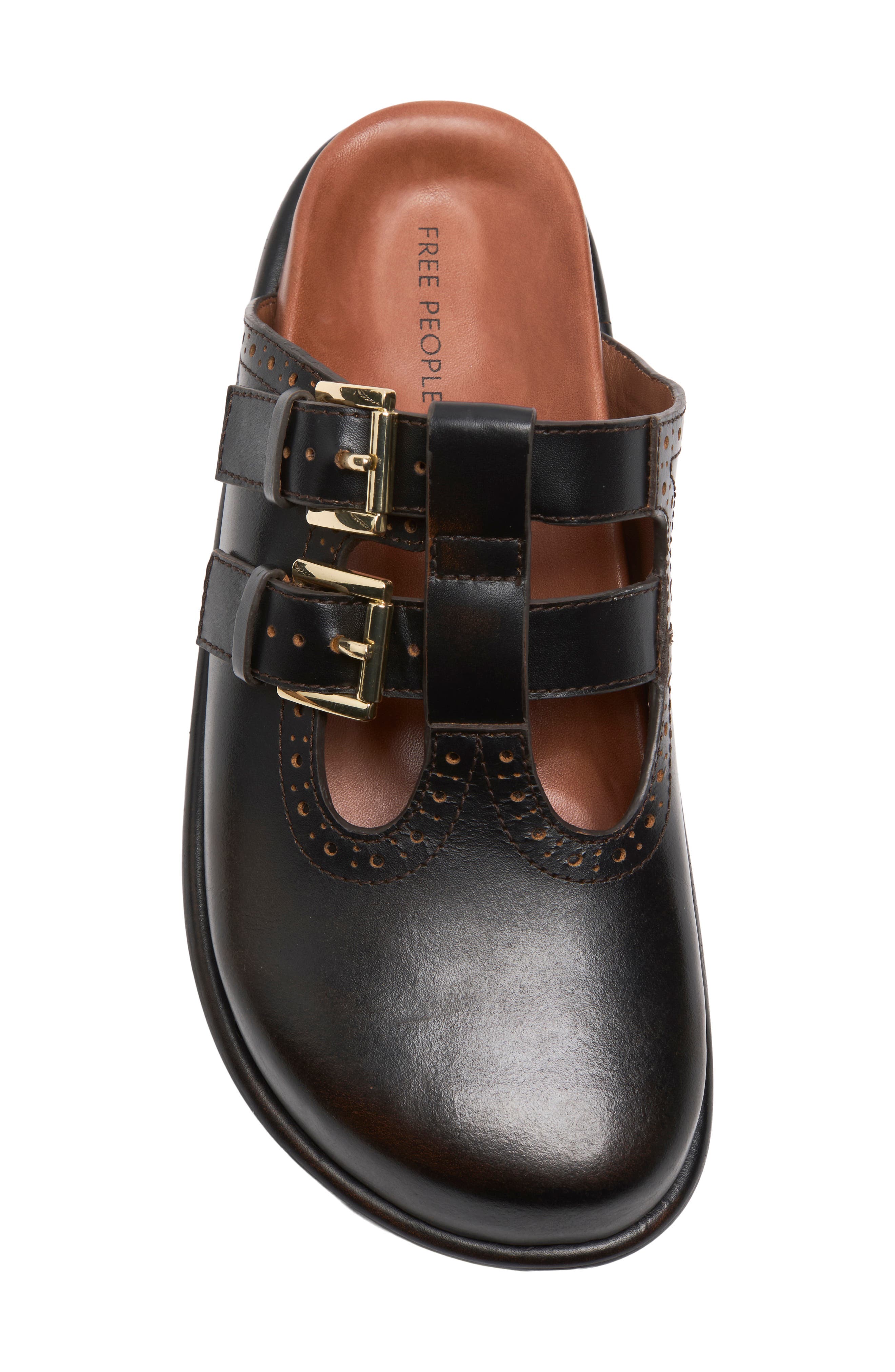 Shoreditch Buckle Mule, Alternate, color, ESPRESSO