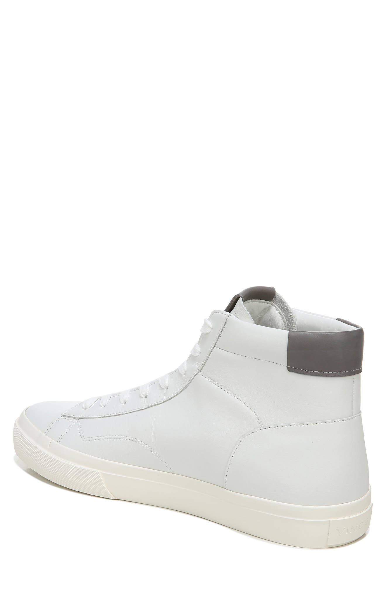 Fitzroy Hi Top Sneaker, Alternate, color, WHITE