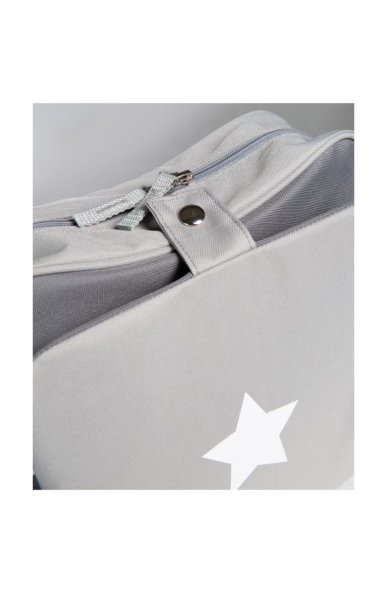 Roba-Kids Kids Inflatable Booster Seat with Raised Sides, Little Stars, Alternate, color, Gray