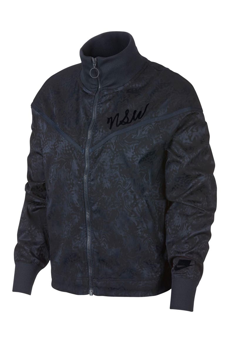 Sportswear NSW Women's Track Jacket, Alternate, color, DARK OBSIDIAN/ DK OBSI