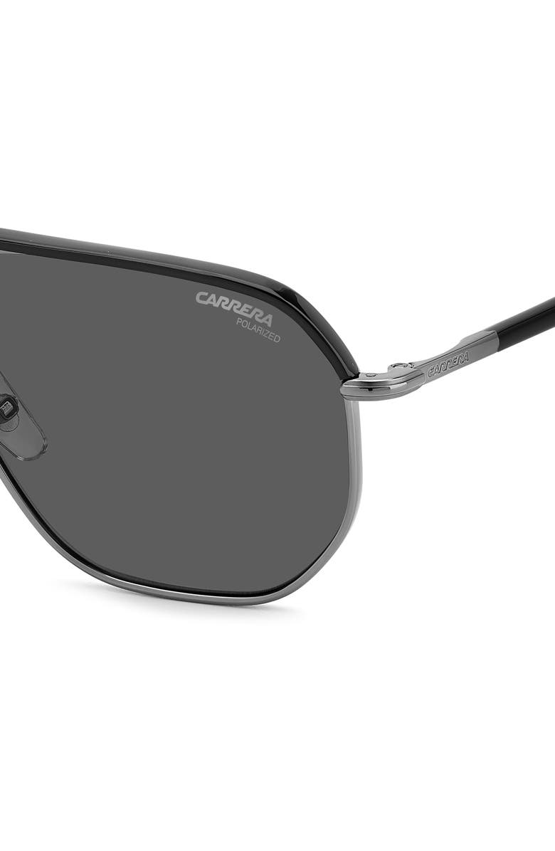 Carrera Eyewear 59mm Aviator Sunglasses, Alternate, color, Dark Ruthenium