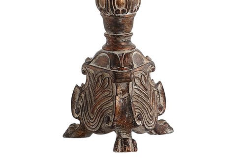 Jonathan Y 33.5in Carlisle Brown Table Lamp In Antique Brown