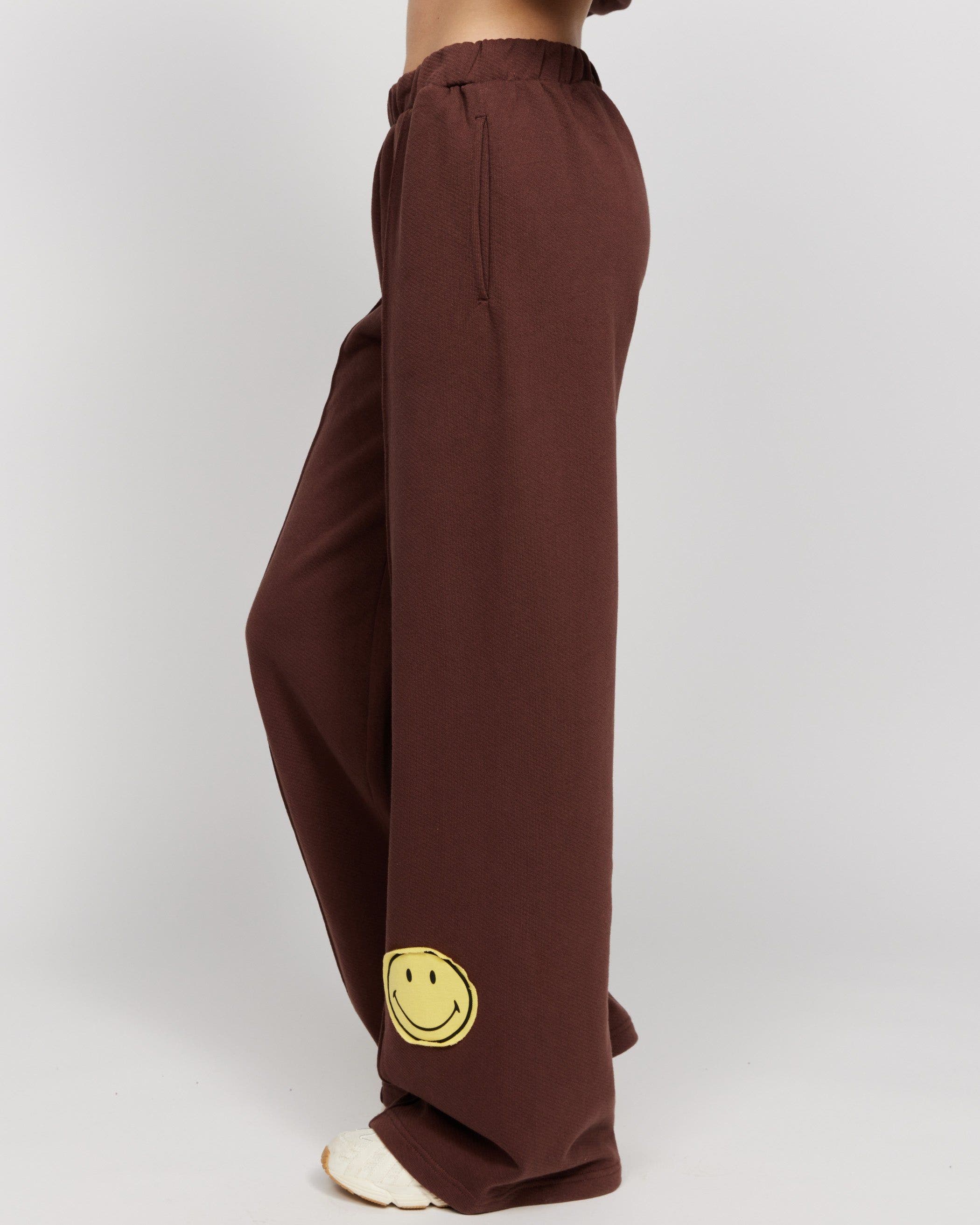 | Smiley Straight Leg Pants , Brown , X-Large , 5