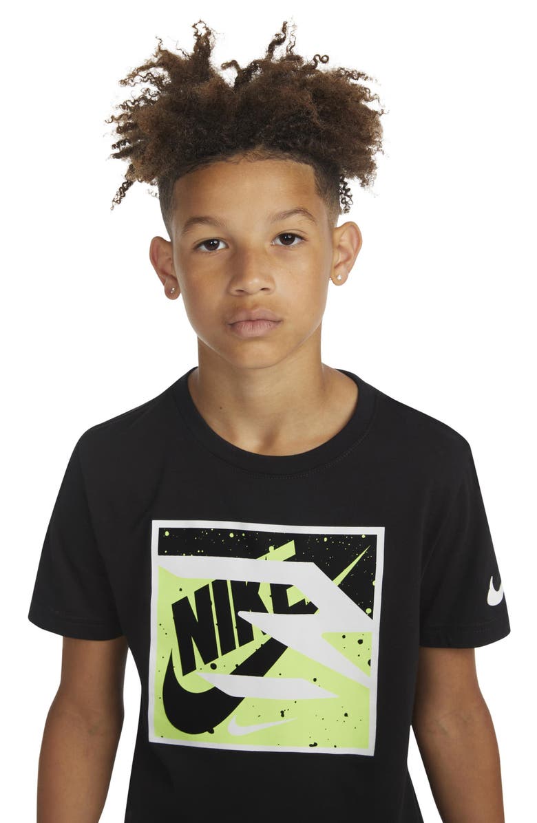 3 Brand Kids' RWB NIKE x Futura Box Logo Graphic T-Shirt, Alternate, color,