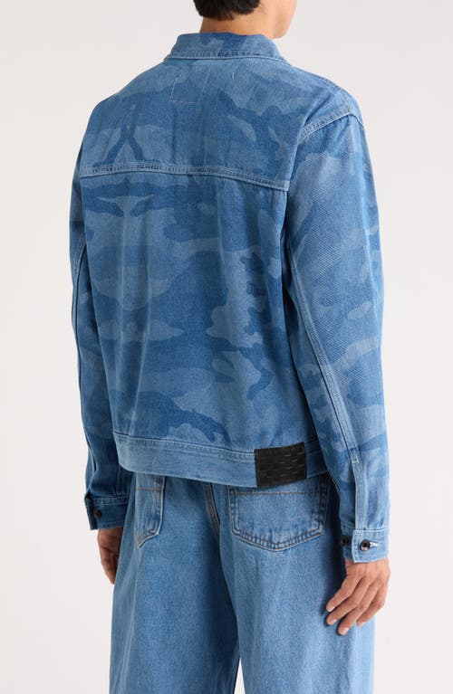 Vans Denim Trucker Jacket In Blue