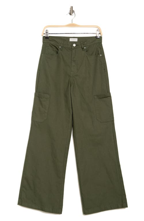 PACSUN PACSUN HIGH WAIST WIDE LEG CARGO PANTS