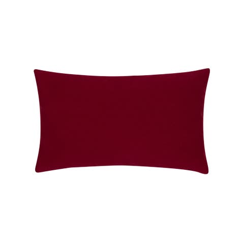 Plush Velvet Indoor & Outdoor Woven Accent Pillow