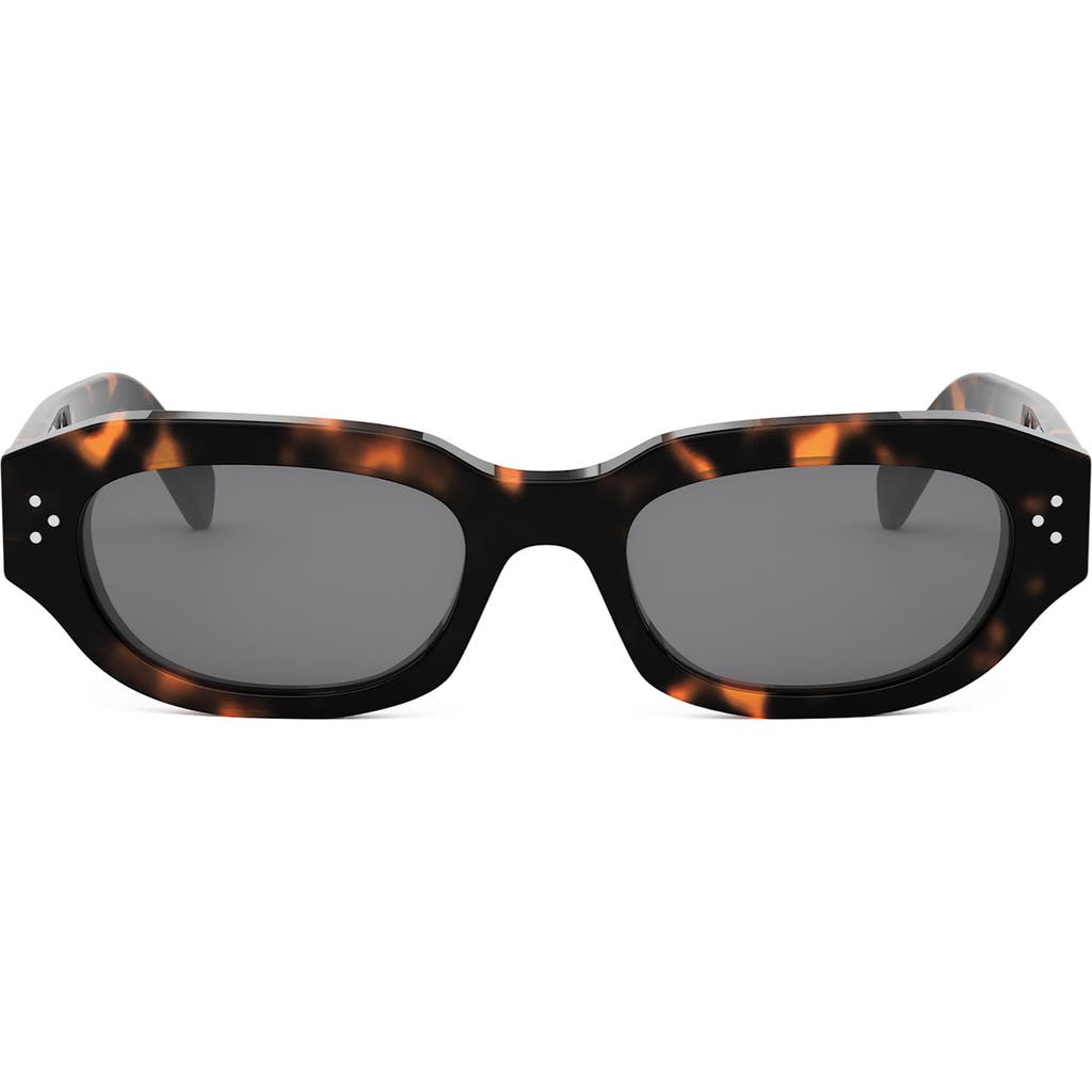 CELINE CELINE BOLD 3 DOTS 54MM GEOMETRIC SUNGLASSES