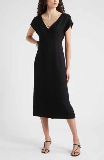 Nordstrom Textured Sheath Midi Dress