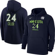 Nike Men's Nike Napheesa Collier Navy Minnesota Lynx Explorer Edition Name & Number Pullover Hoodie