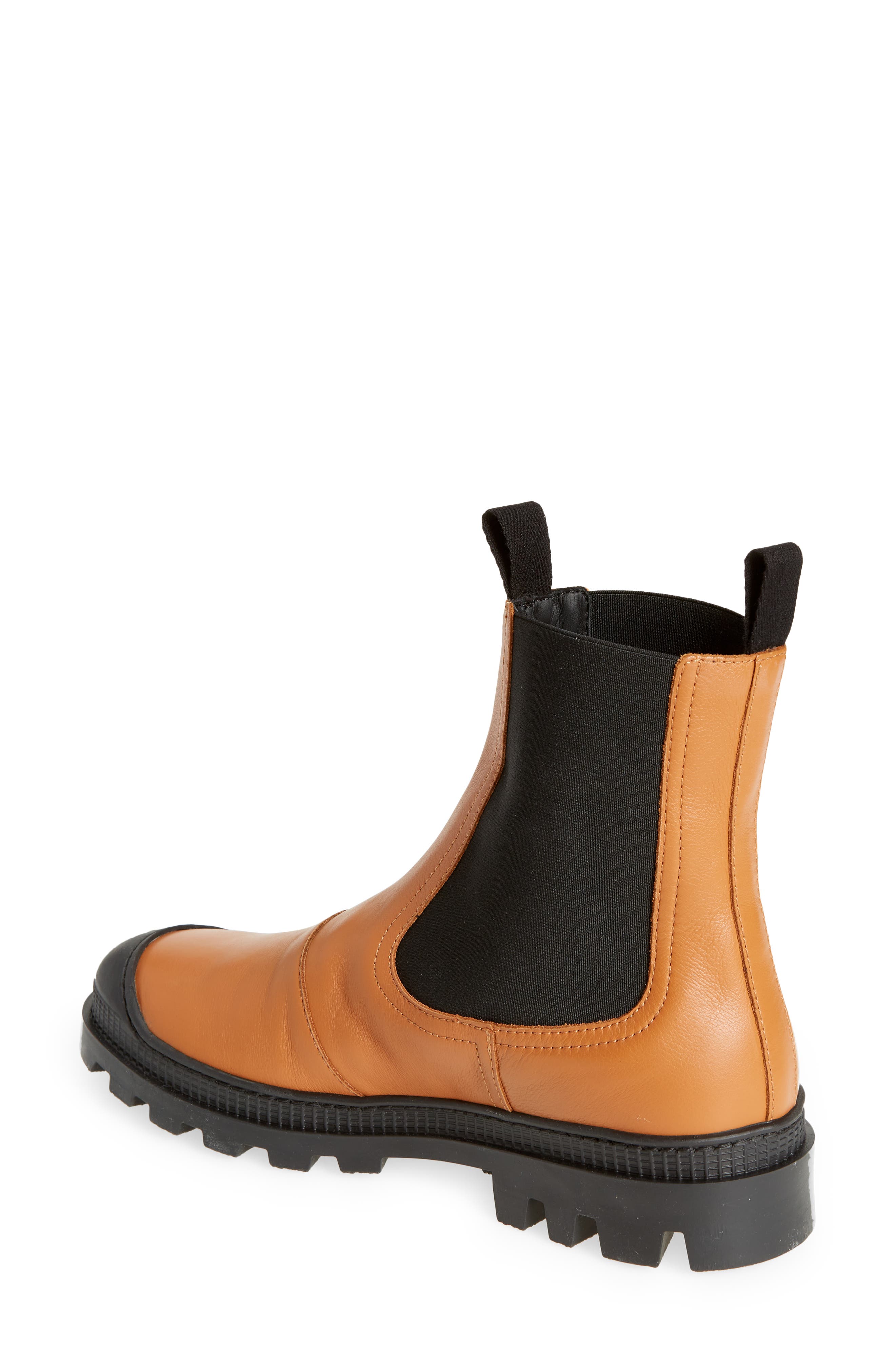 Lug Sole Chelsea Boot, Alternate, color, TAN