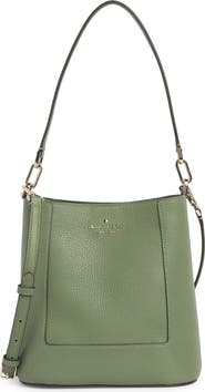 Kate Spade New York lena pebbled leather bucket bag