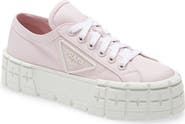 Prada Double Wheel Platform Sneaker