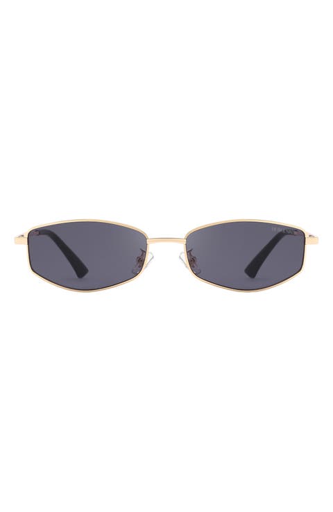 Rowan 53mm Polarized Geometric Sunglasses