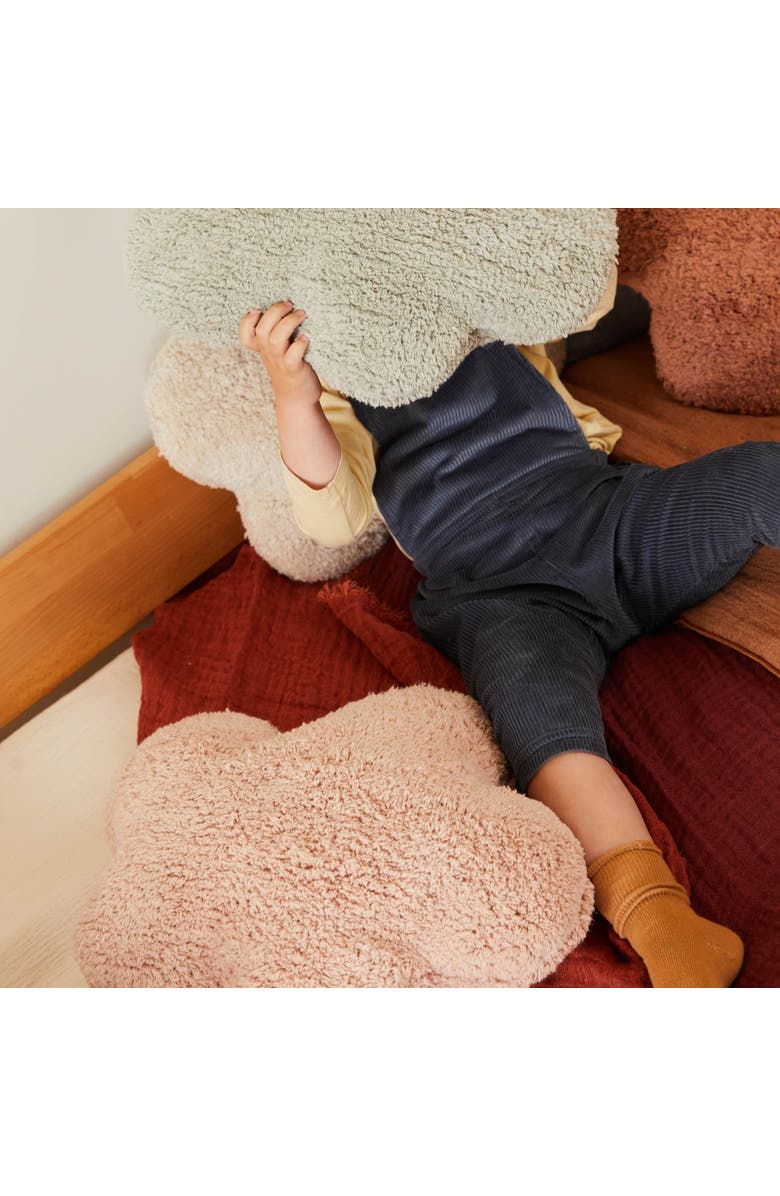 Lorena Canals Floor Cushion Clouds, Alternate, color, Rose