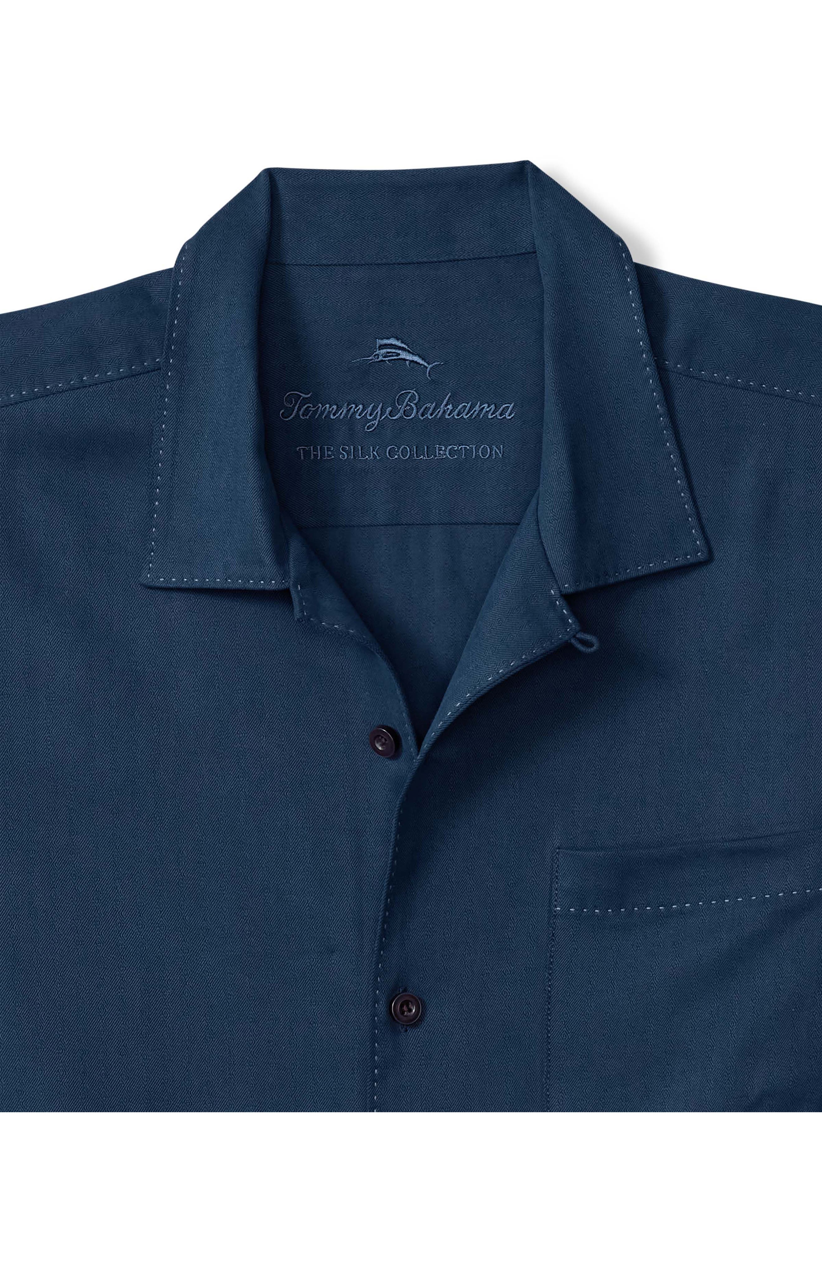 Harbor Luxe Silk Camp Shirt - image 2