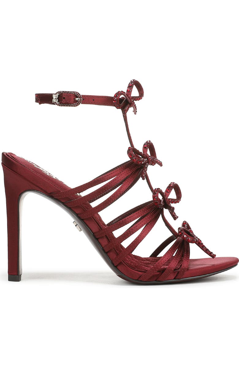 Sam Edelman Iman Ankle Strap Sandal, Alternate, color, French Burgundy