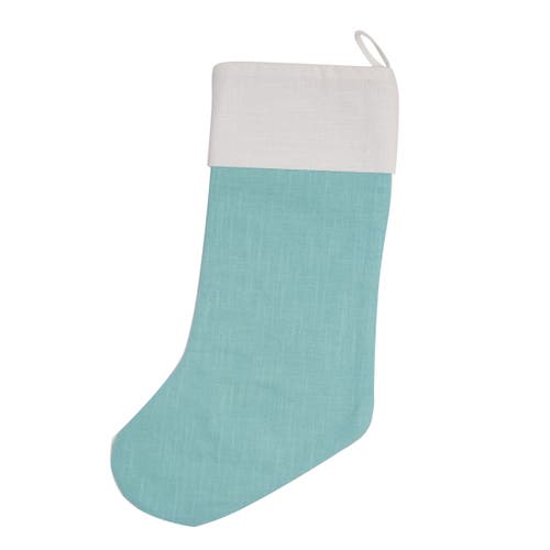 C & F Home C&f Home Reindeer Stocking In Blue