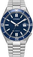 Citizen TSUYOSA Shore Silvertone Automatic Bracelet Watch, 40mm