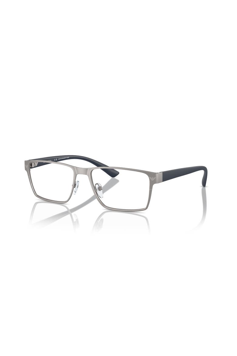 55mm Rectangle optical glasses, Main, color, Grey