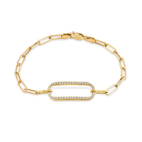 Pave Singleton Bracelet