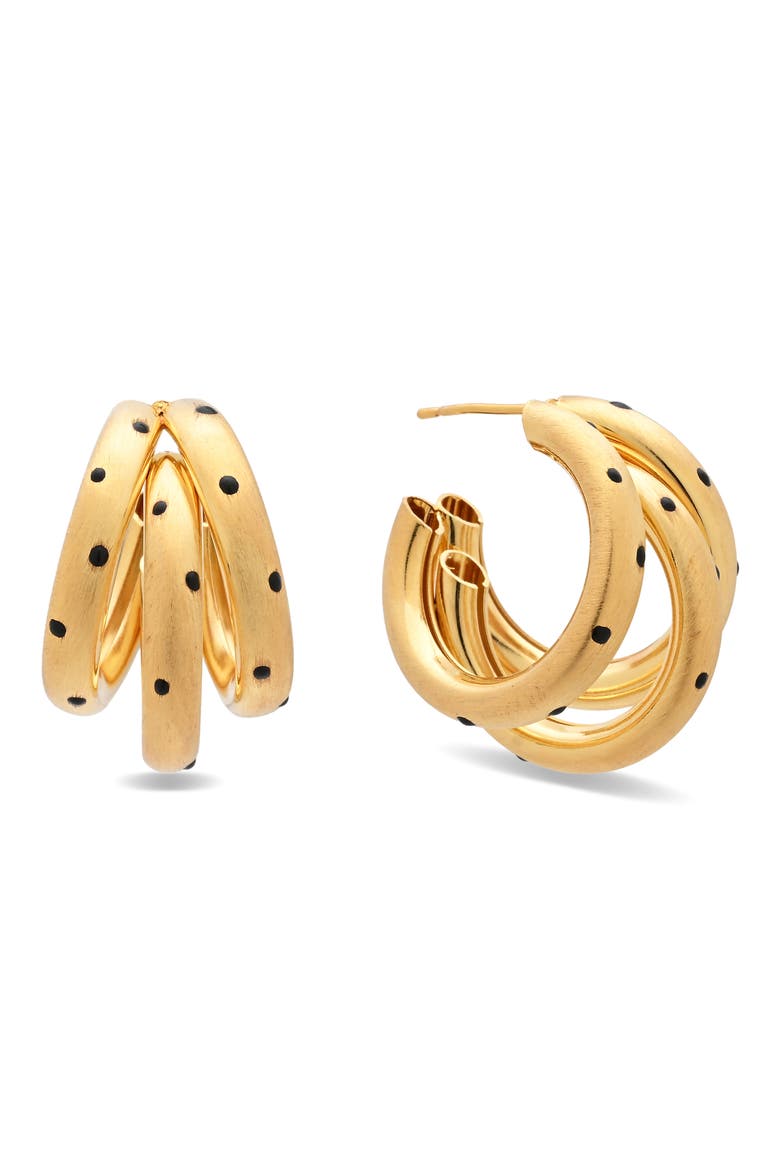 Katarina Hoop Earrings, Main, color, GOLD