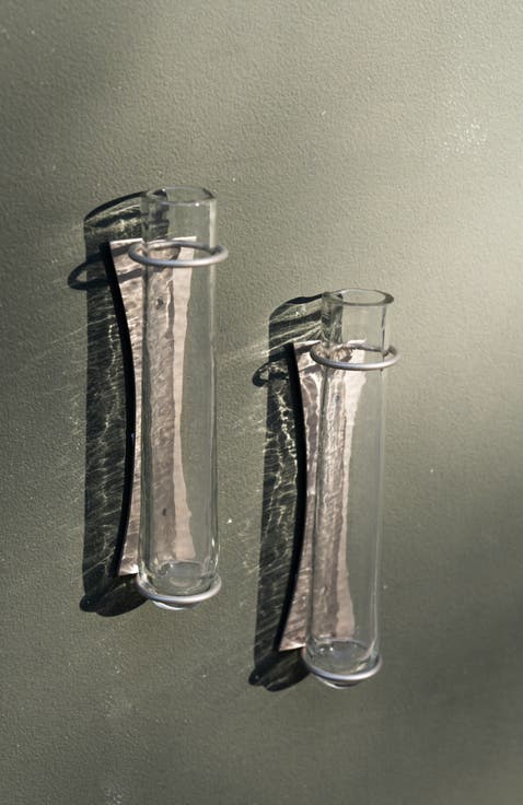 Floral Wall Vase - Set of 2