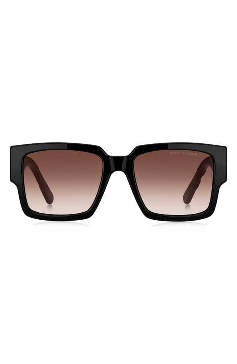 Gender Inclusive MARC 739/S 54mm Gradient Rectangular Sunglasses