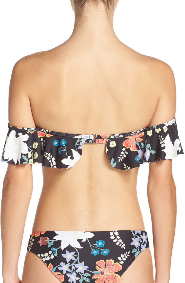 BYRDS OF PARADISE Sanya Off the Shoulder Bikini Top, Alternate, color,
