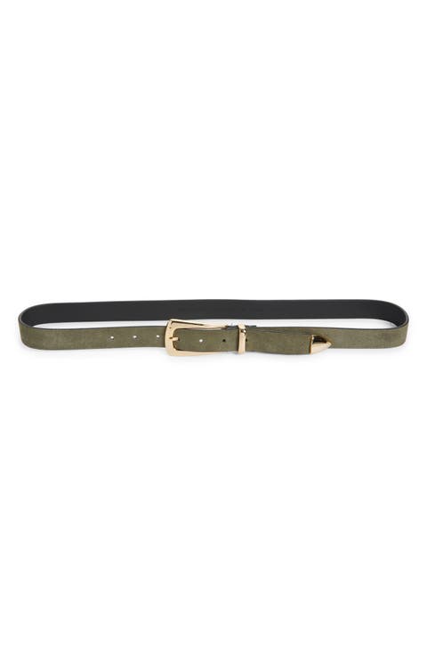 The Suede Statement Belt