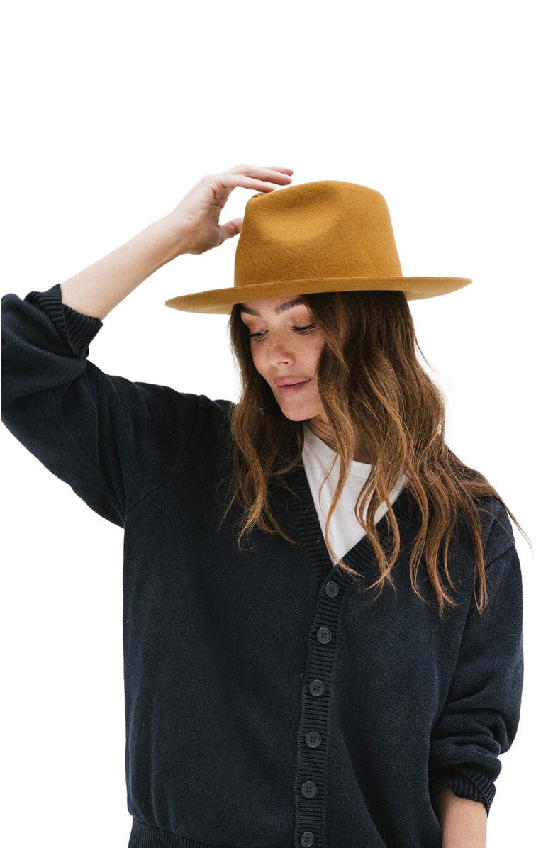 Gigi Pip Zephyr Rancher Hat, Alternate, color, Cinnamon