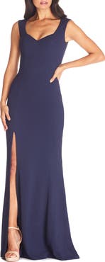 Dress the Population Monroe Side Slit Gown