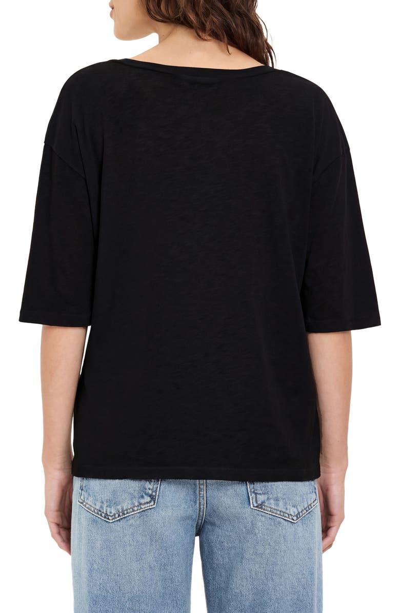 Michael Stars Liam V-Neck T-Shirt, Main, color, Black