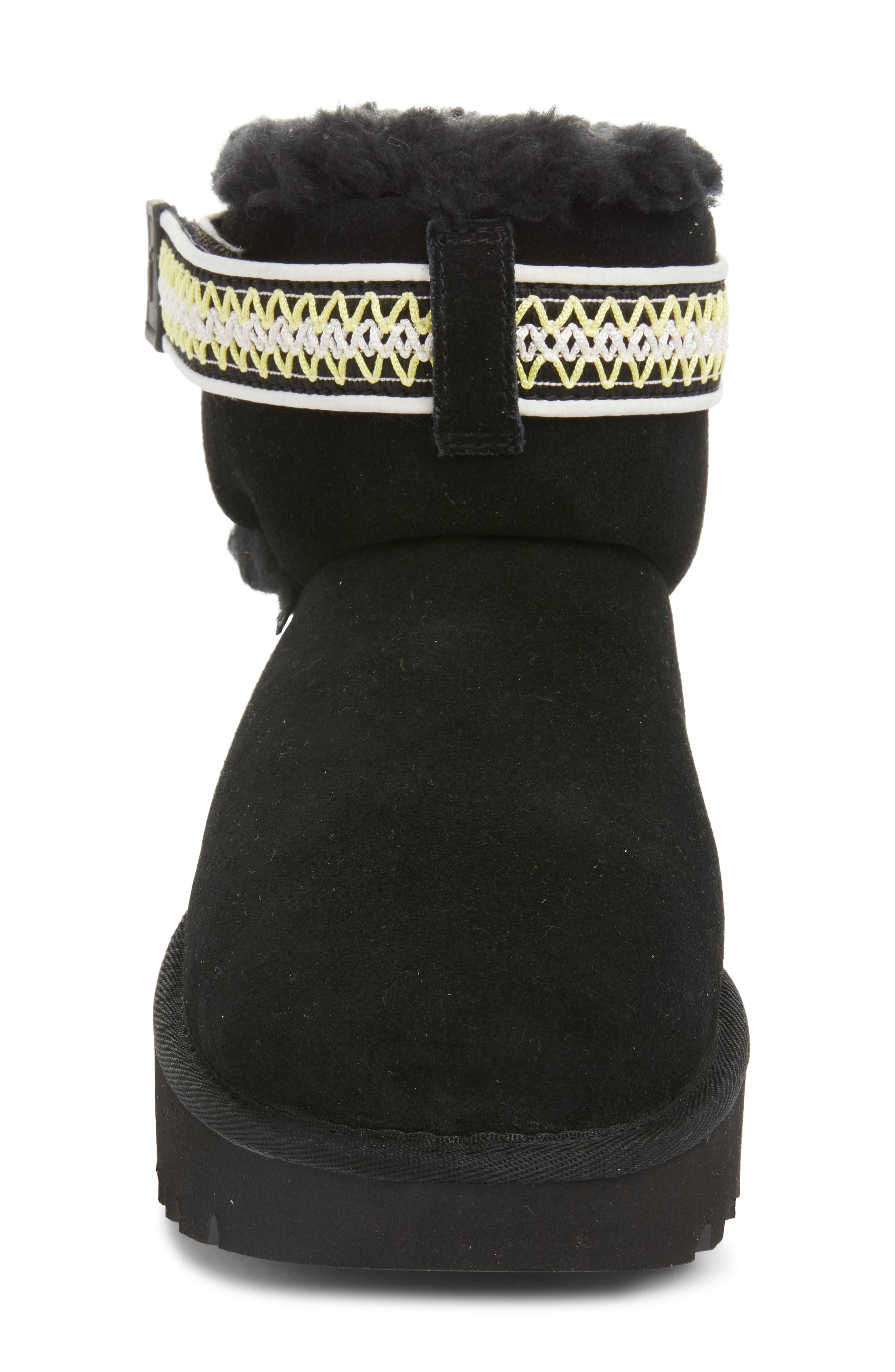 UGG<sup>®</sup> Classic Ultra Mini Alpsey Boot, Alternate, color, Black / Pale Lemon