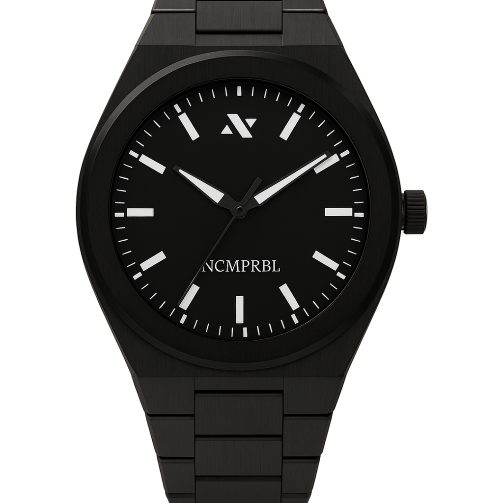 NCMPRBL Elevate Link Phantom Bracelet Watch, 42MM in Black/silver  product