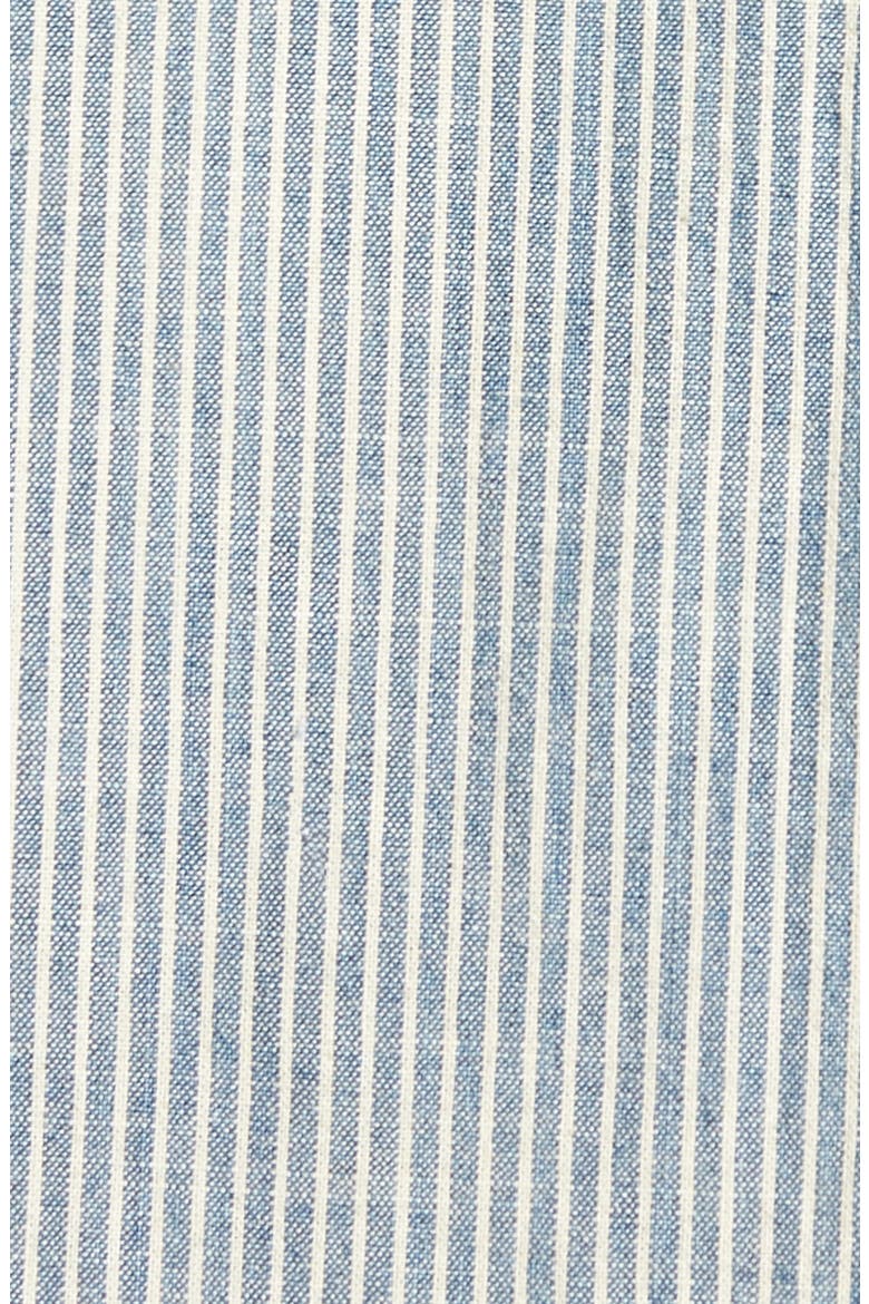 Nelson Slim Fit Stripe Sport Shirt, Alternate, color, INDIGO/ WHITE STRIPE