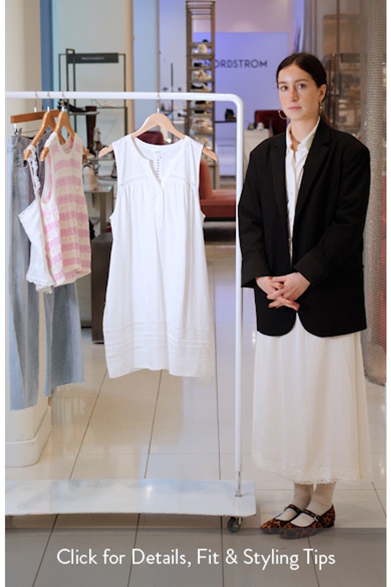 Catalina Linen Blend Minidress video