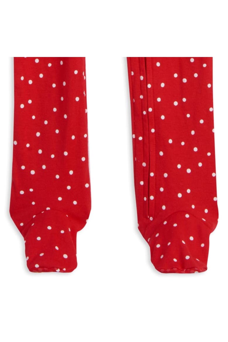 Minnie Mouse Baby Girls' 2-Pack Footed Sleep N' Play Coveralls, Alternate, color, Minnie Grey Red