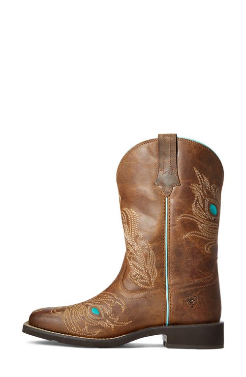 Ariat Bright Eyes Ii Weathered Western Boot In Brown