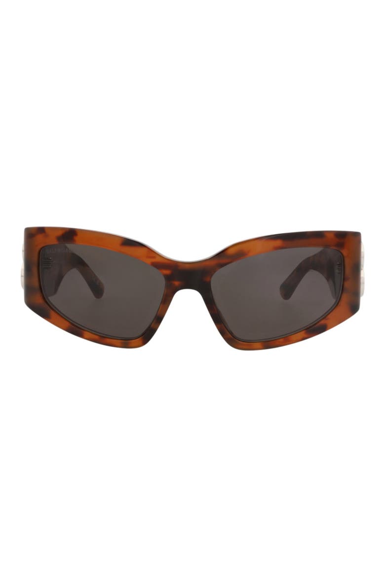 57mm Square Sunglasses, Main, color, HAVANA HAVANA GREY