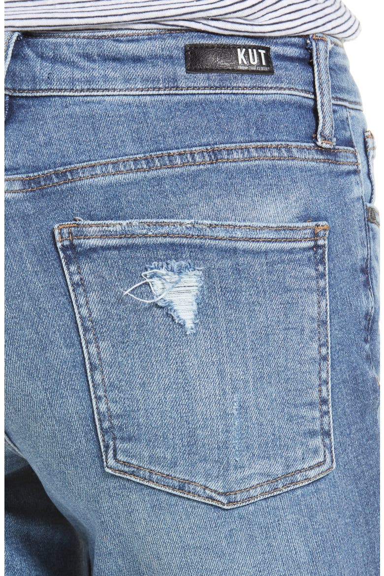Women's Rachel High Waist Fab Ab Mom Jeans, Alternate, color, RESPECTED