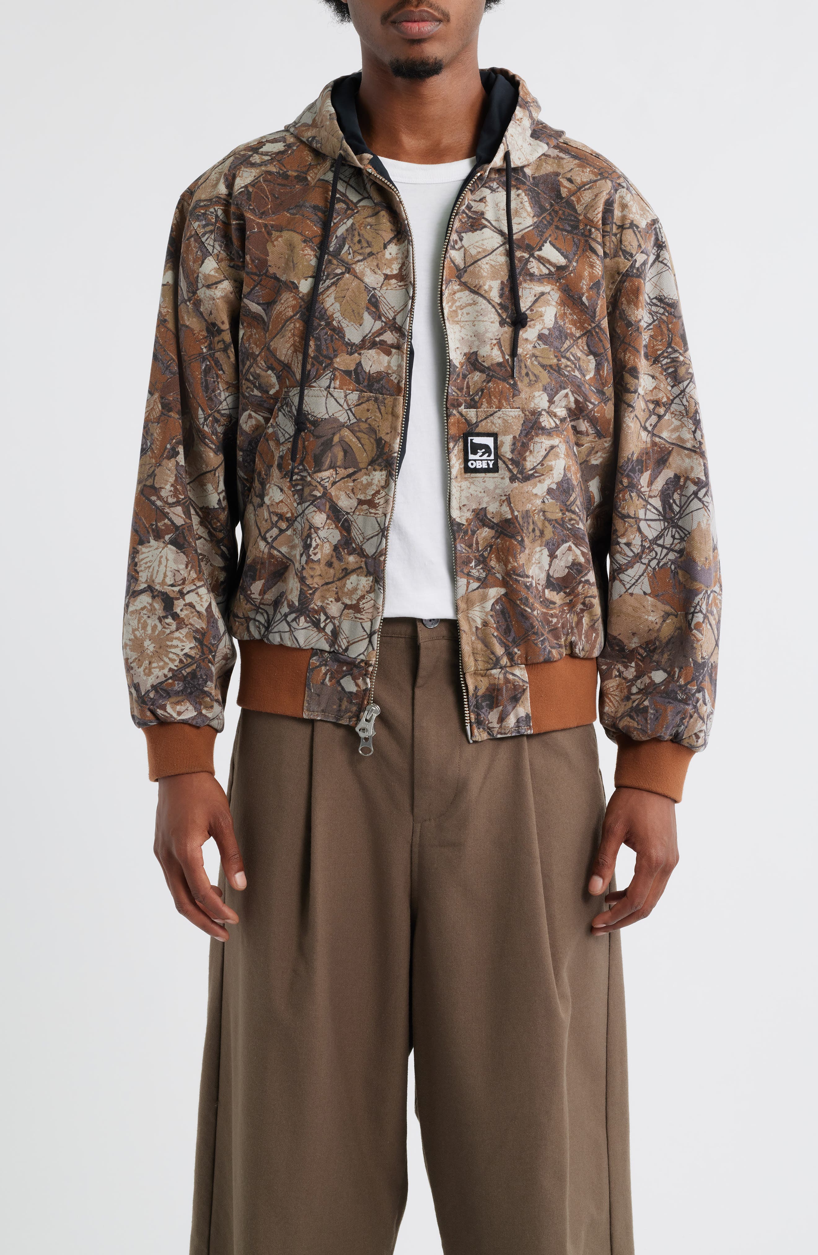 Glen Forest Camo Hooded Jacket