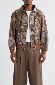 Obey Glen Forest Camo Hooded Jacket