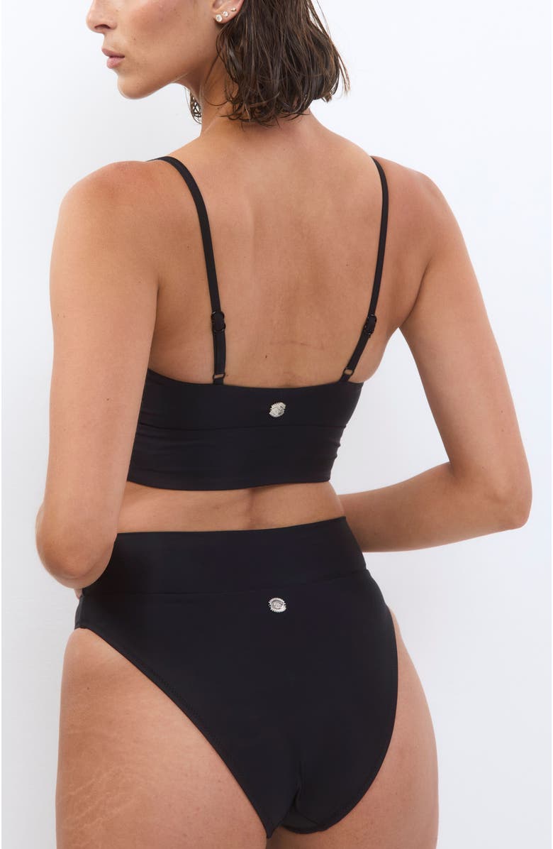 Biliblond Bikini Top Rotem Basic, Alternate, color, Black