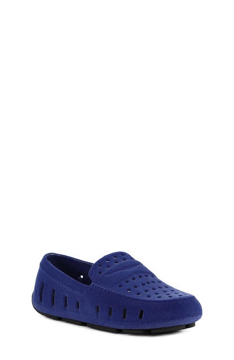 Kids' Prodigy Driver Faux Suede Loafer